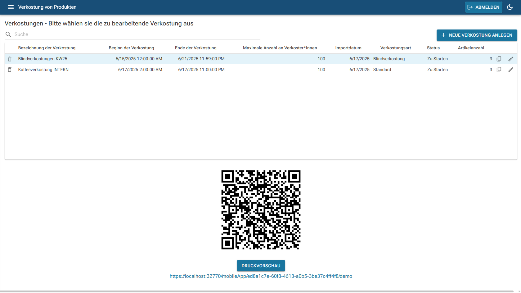 Verkostung erstellen